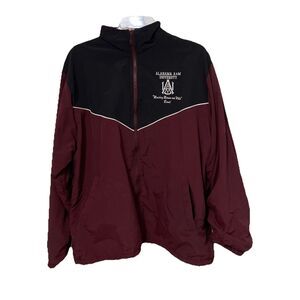 Boathouse Alabama A&M University Marching Maroon & White Band Jacket Mens Large